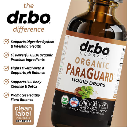 ParaGuard Cleanse Liquid Organic Detox – Organic Intestinal Guard Formula (2 oz)