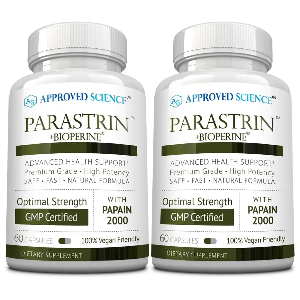 Approved Science Parastrin - 120 Capsules | Cleanse & Gut Health | Vegan BritishVita | Premium UK Vitamins & Wellness Supplements