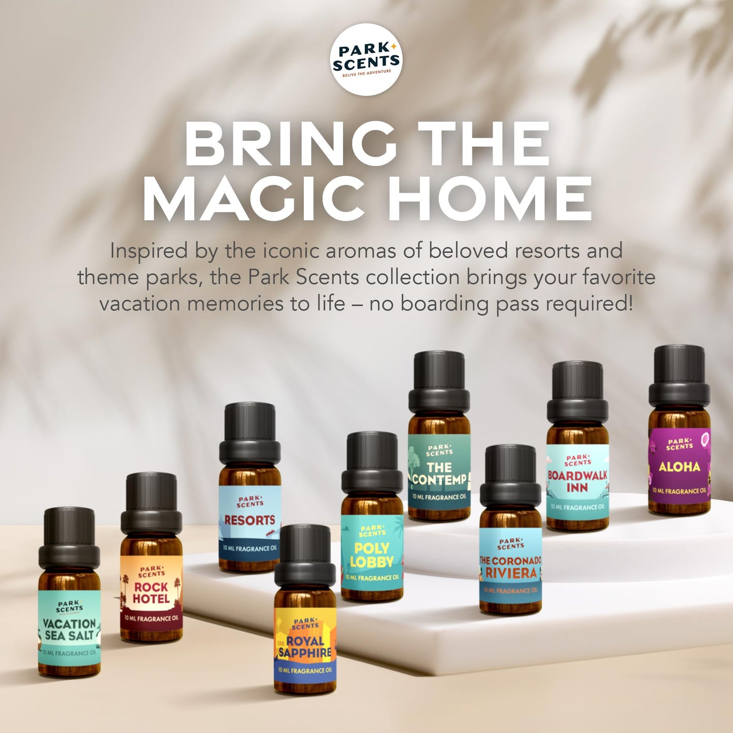 Park Scents Resorts – Floridian Theme Park Luxury Hotel Fragrance Oil (10ml) – Clover, Aloe, Citrus & Daisy Diffuser Oil