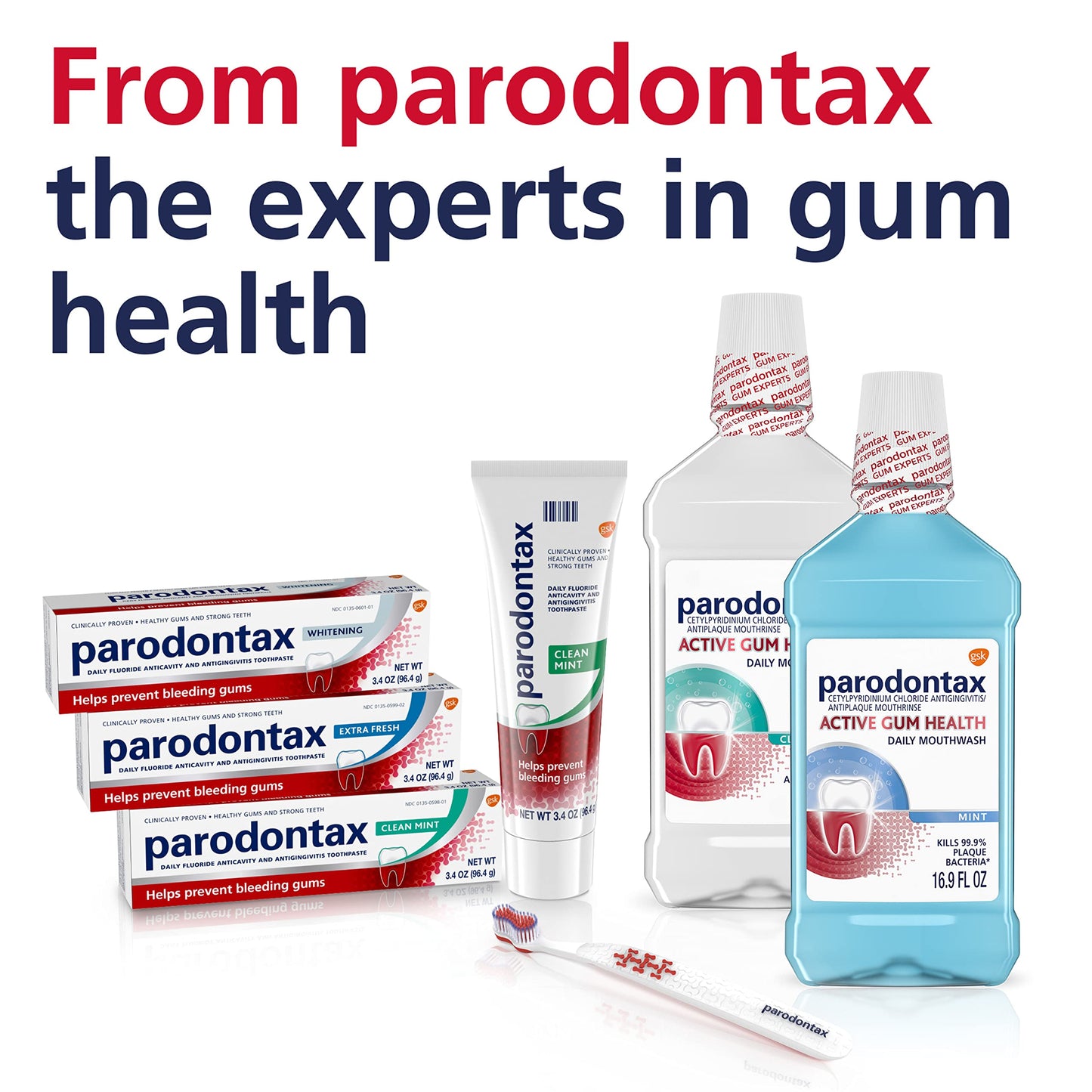 Parodontax Active Gum Repair Toothpaste - Fresh Mint, 3.4 oz