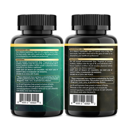 Parrox Dynamic Vitality Bundle - Shilajit & Sea Moss (1 Pack)