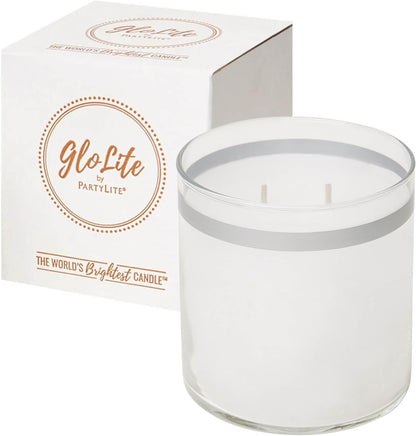 PartyLite GloLite Fig Fatale Jar Candle – 60 Hour Burn Time, World's Brightest Candle