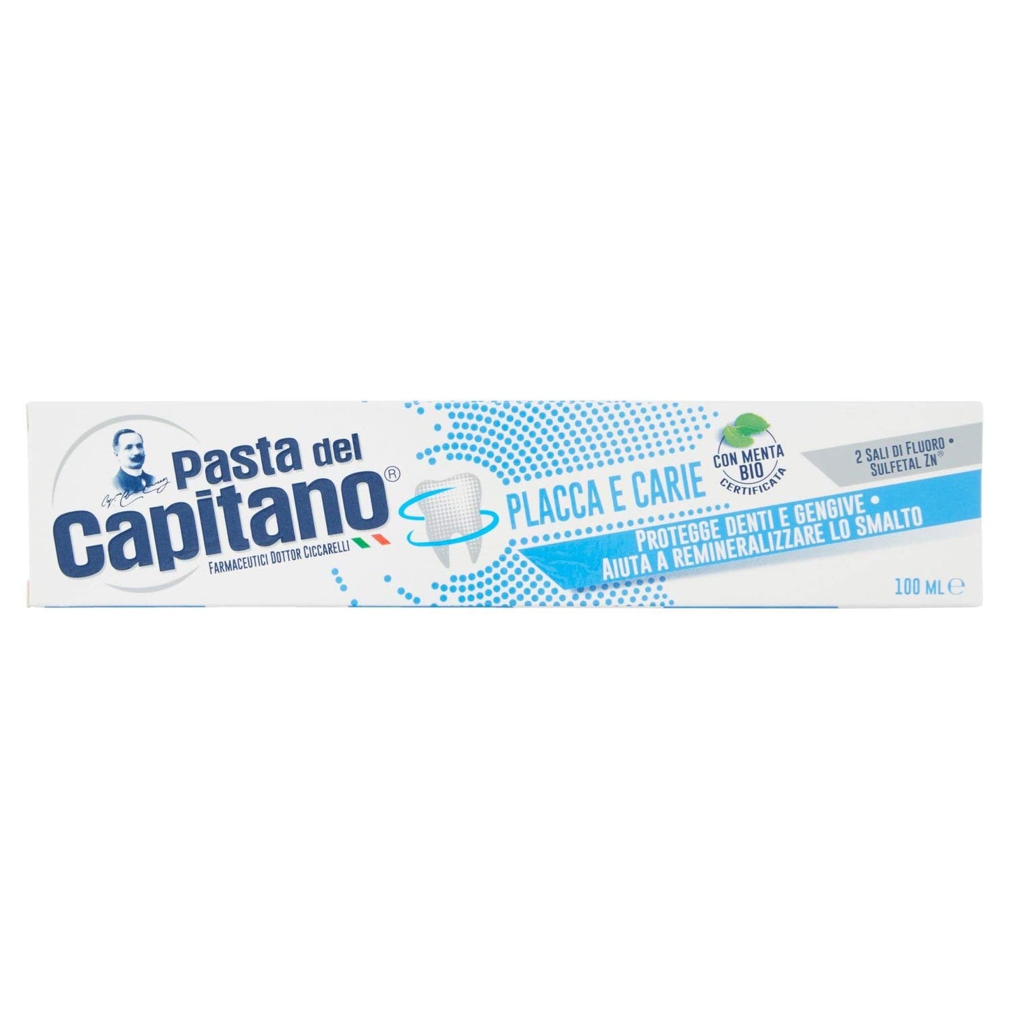 Pasta del Capitano Toothpaste Plaque & Cavities 100ml