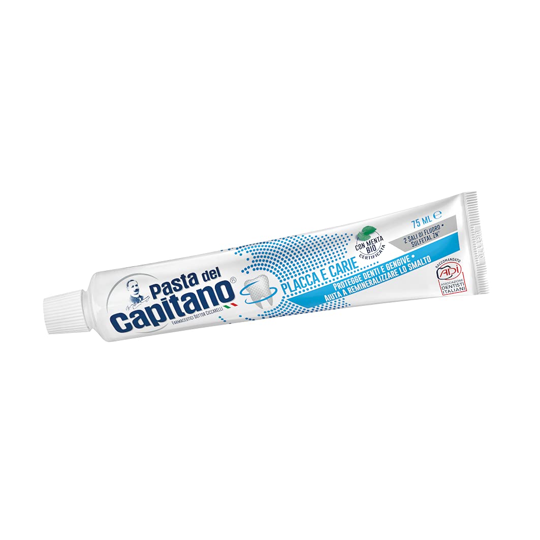 Pasta del Capitano Toothpaste Plaque & Cavities 100ml