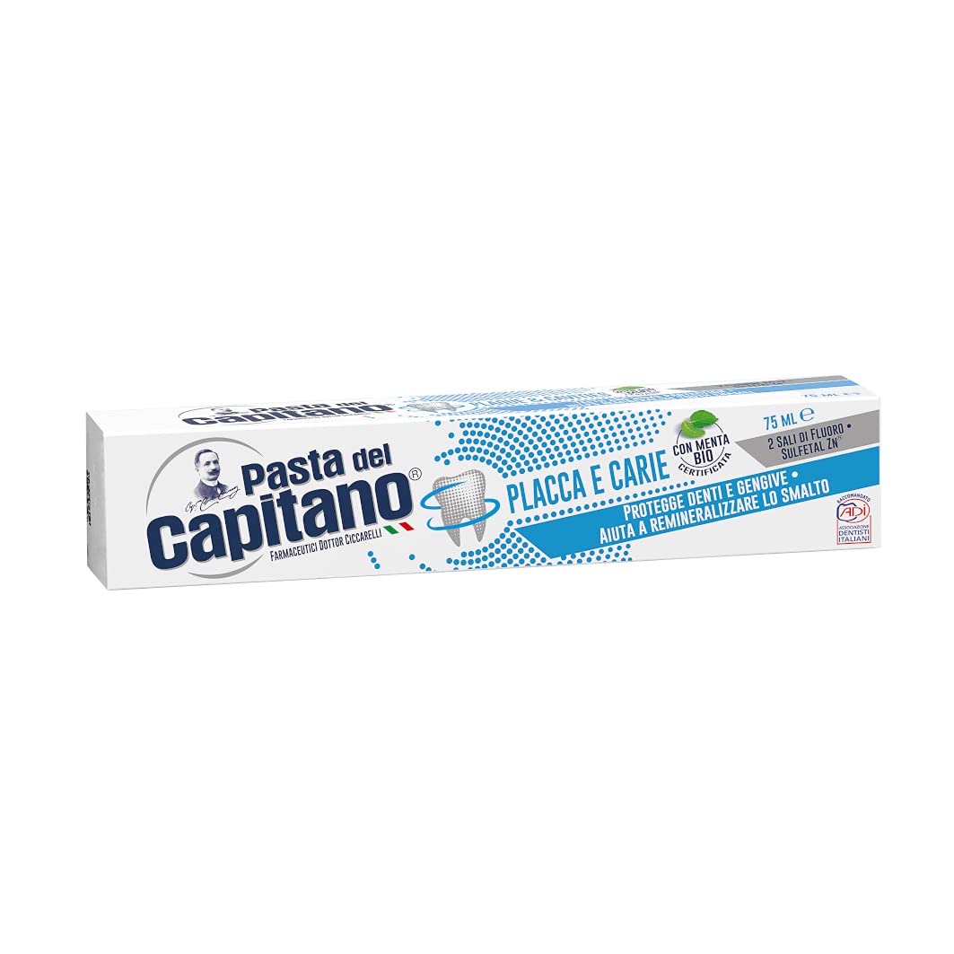Pasta del Capitano Toothpaste Plaque & Cavities 100ml