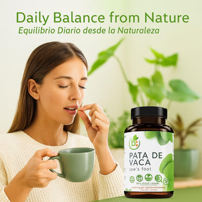 Pata de Vaca Capsules - 90 Veggie Caps (1500 mg) - Organic, Non-GMO, Vegan | BexpertsUSA