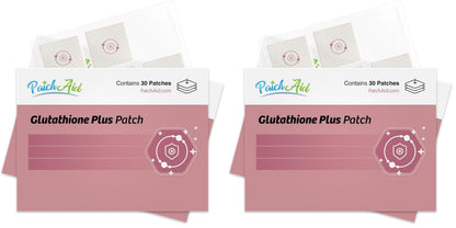 PatchAid Glutathione Topical Patch – 30-Day Supply (Pack of 2)