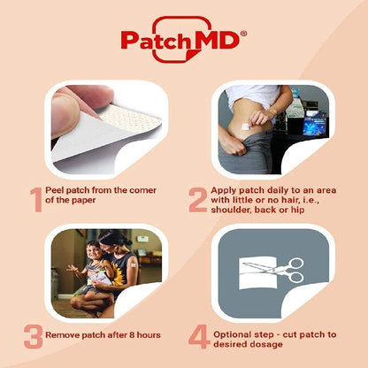 PatchMD Biotin Plus Patches – 30 Days Supply