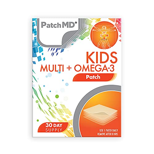 PatchMD Kids Multi + Omega-3 Topical Patches - 30 Days Supply