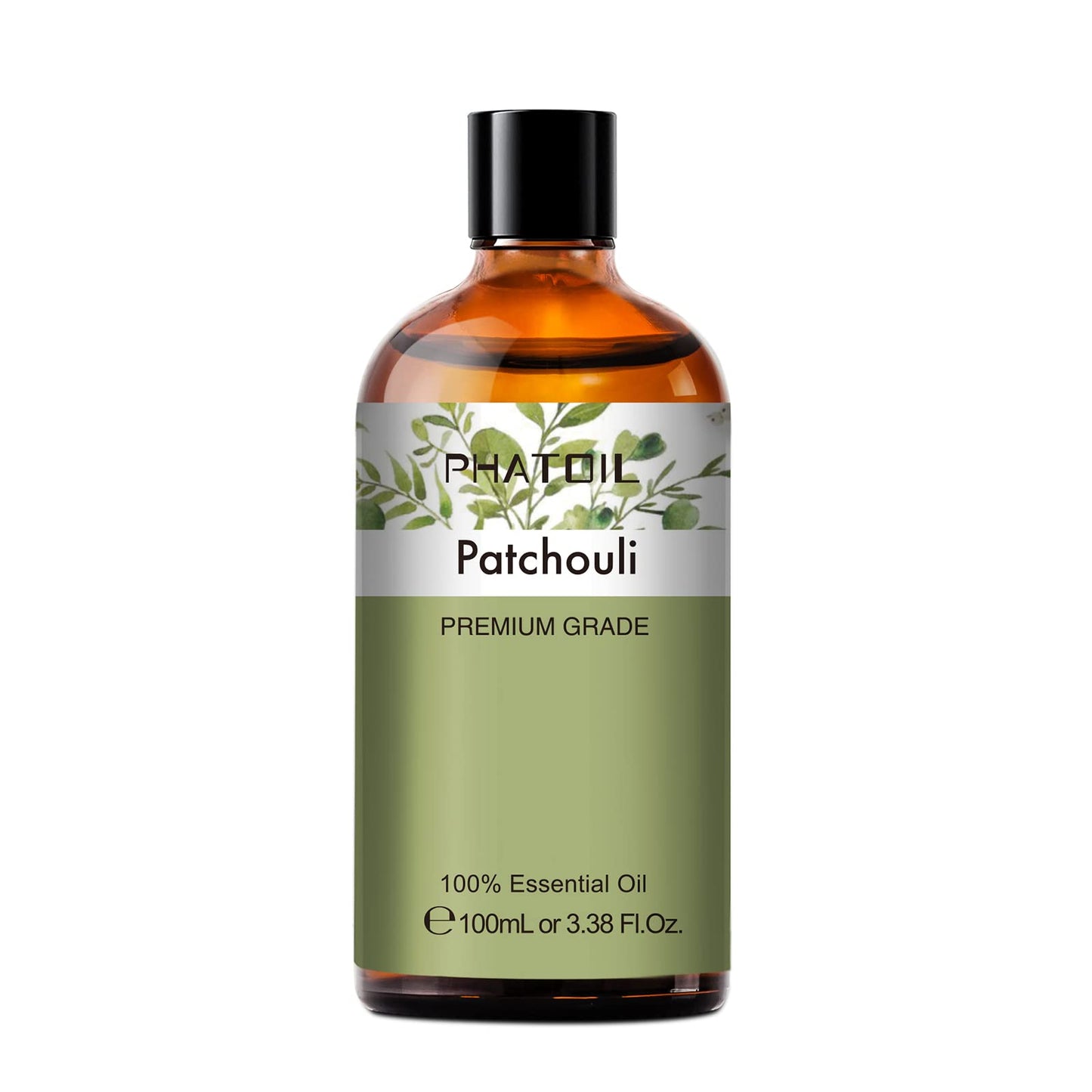 Patchouli Essential Oil 100ml – PHATOIL Pure Aromatherapy for Diffuser & DIY