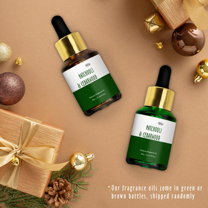 Patchouli & Cedarwood Fragrance Oil – MitFlor 30ml | Premium Grade for Candles & Soaps