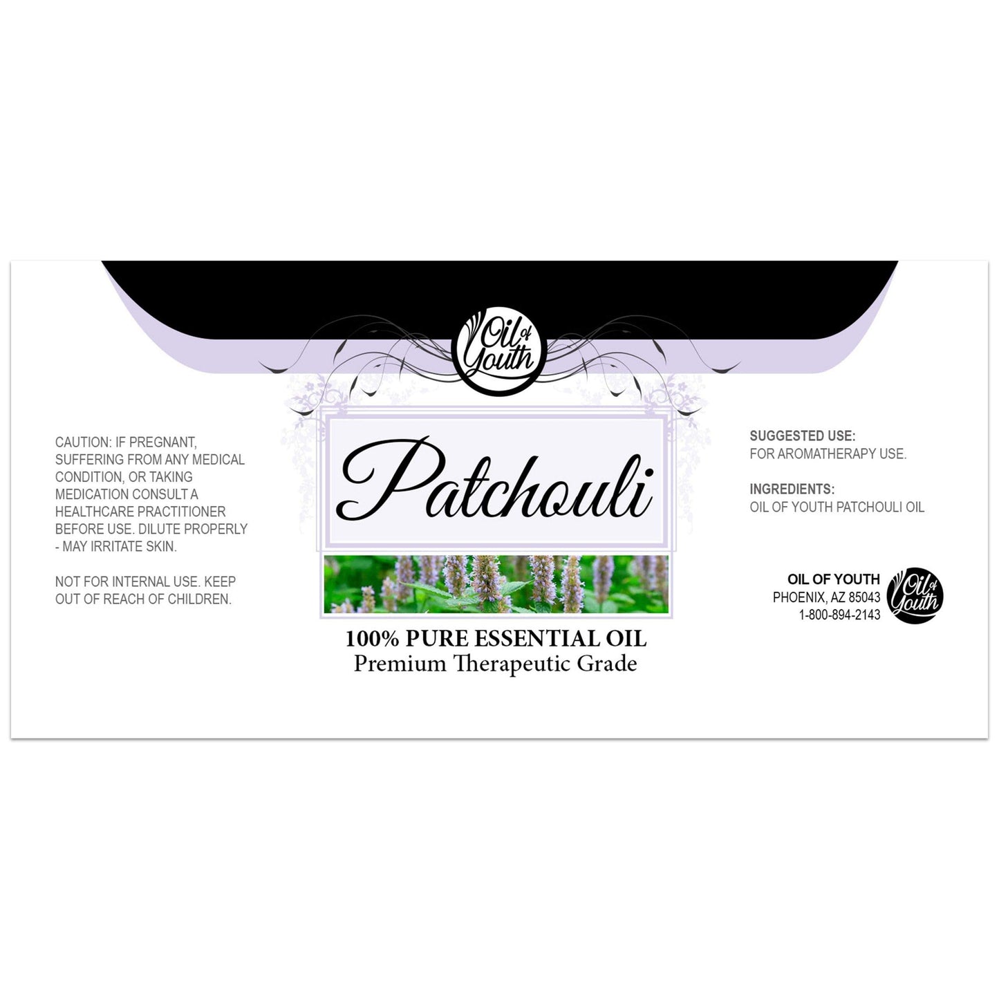 Patchouli Essential Oil 16oz - Pure Therapeutic Grade for Aromatherapy