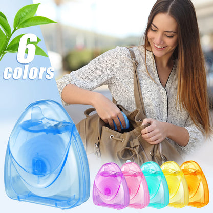 Patelai 48 Boxes Dental Floss Bulk – 164 ft (50 m) Mint Waxed, Mini Travel Size