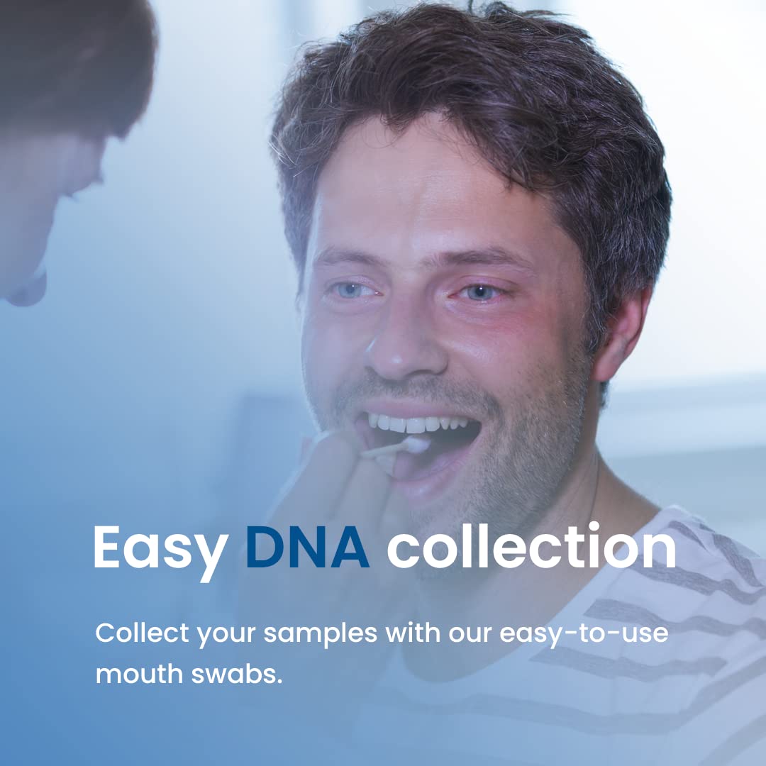PaternityLab DNA Sibling Test – Lab Fees & Shipping Included – Results in 1–2 Days – At-Home Collection Kit for Full & Half Siblings