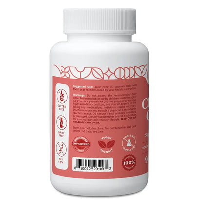 Pattern Wellness Cholesterol Complex – 90 Vegan Capsules | 3rd-Party Lab Tested BritishVita | Premium UK Vitamins & Wellness Supplements