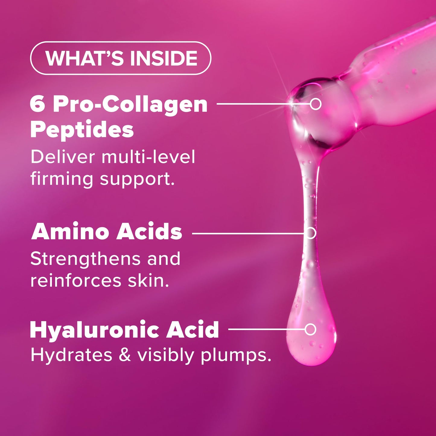 Paula’s Choice Pro-Collagen Multi-Peptide Booster Serum for Wrinkles – Fragrance-Free, 0.67 oz