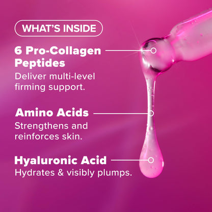 Paula’s Choice Pro-Collagen Multi-Peptide Booster Serum for Wrinkles – Fragrance-Free, 0.67 oz