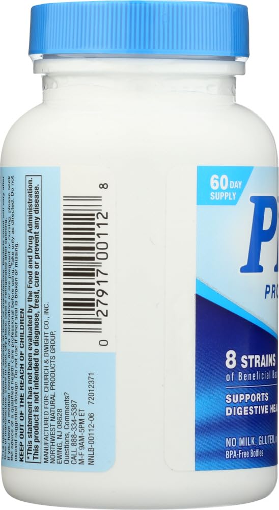 PB8 Pro-biotic Acidophilus 120-count (Value Pack of 2) - Probiotic Supplement