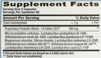 PB8 Pro-biotic Acidophilus 120-count (Value Pack of 2) - Probiotic Supplement