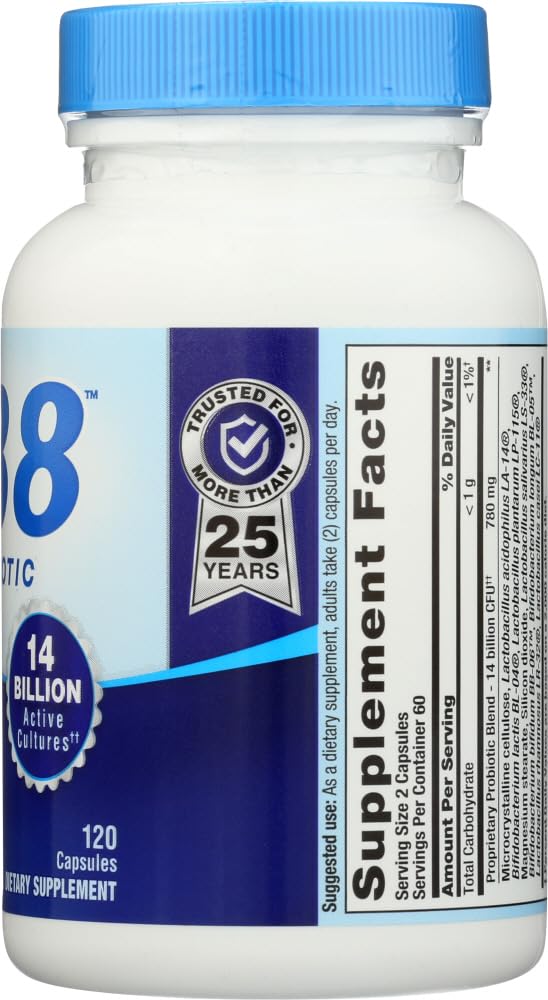 PB8 Pro-biotic Acidophilus 120-count (Value Pack of 2) - Probiotic Supplement