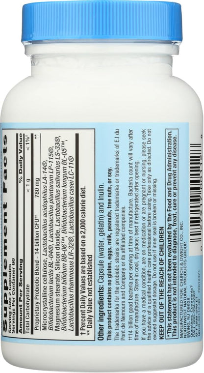 PB8 Pro-biotic Acidophilus 120-count (Value Pack of 2) - Probiotic Supplement