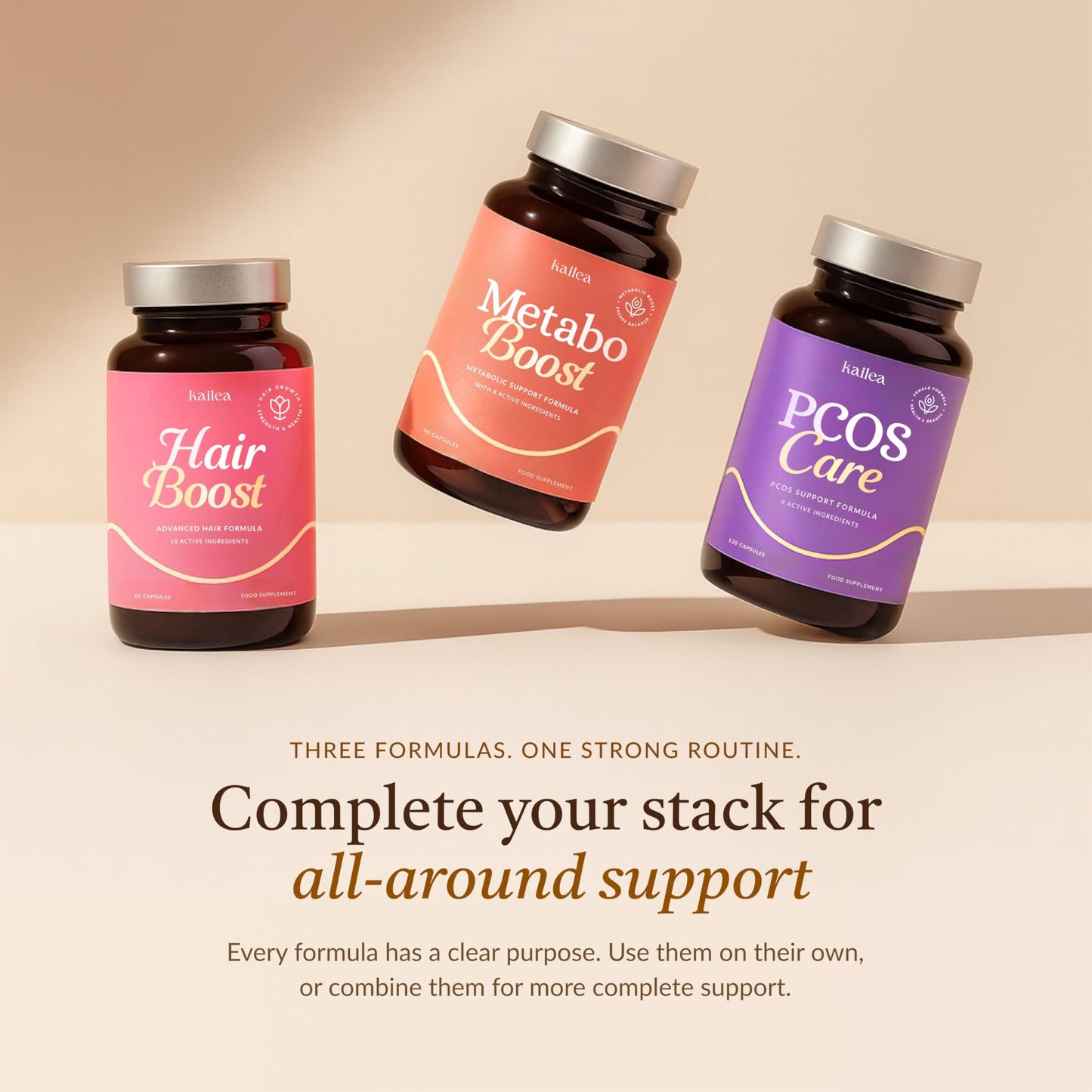 8-in-1 PCOS Support Supplement – 2,000mg Myo-Inositol, NAC, Zinc, Folate