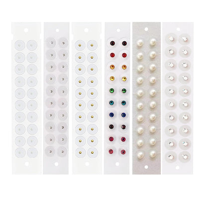 Pddolw Ear Seeds Acupuncture Kit - Relaxation, Easy Application & Durable Beauty Support - 120 Pcs