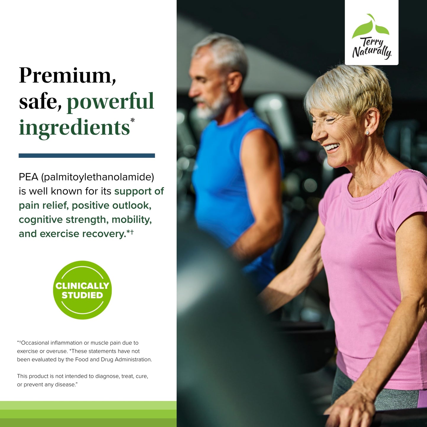 Terry Naturally Pea Healthy Inflammation Response – Joint Health & Performance (60 Capsules)