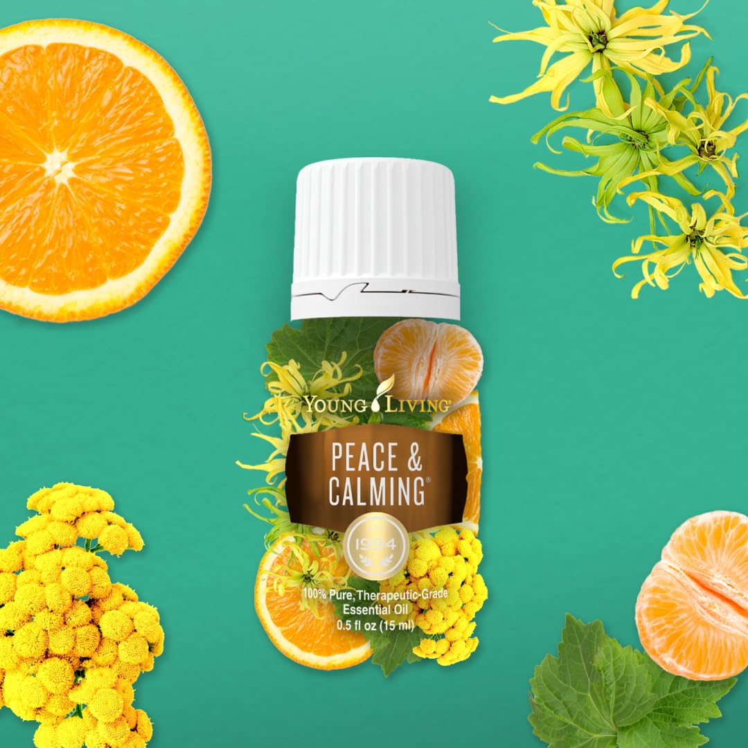 Young Living Peace & Calming Essential Oil 15ml – Calm & Tranquil Aromatherapy