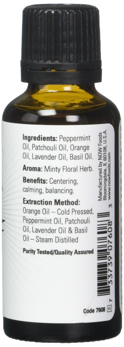 Now Foods Peace & Harmony Oil Blend 1 oz - Pack of 2 | Aromatherapy