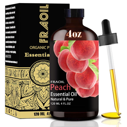 Peach Essential Oil – 4 oz (120 ml) for Diffuser, Aromatherapy & DIY Crafts
