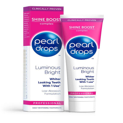Pearl Drops Luminous Bright White Toothpolish 75ml – Instant Whitening