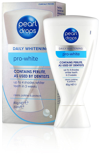 Pearl Drops Pro-White Intensive Whitening Tooth Polish (50ml) | Daily Whitening System