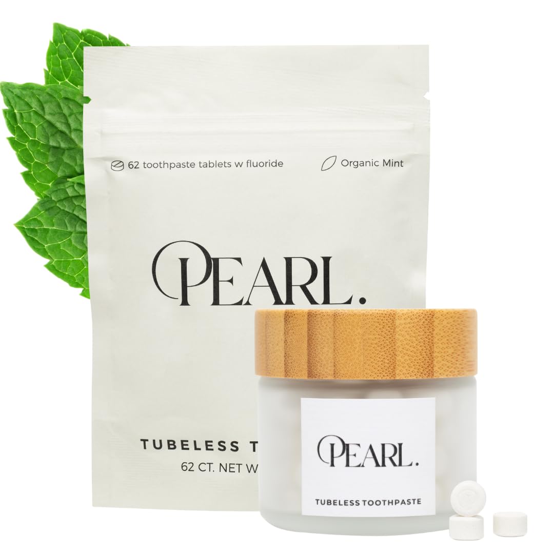 Pearl Jar & Fluoride Mint Tablets — Dentist-Developed Starter Kit