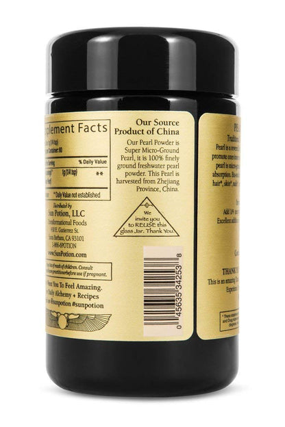 Sun Potion Pearl Powder (Sustainable Freshwater) – Beauty & Spirit Tonic (80g)
