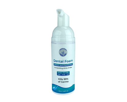 Pearldent Dental Foam – Cleans & Sterilizes Removable Aligners, Retainers & Mouth Guards | Up to 4 Months Supply