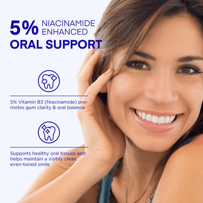 PearlSmile Niacinamide Hydroxyapatite Toothpaste – 10% nHAp, 5% Niacinamide, Fluoride-Free