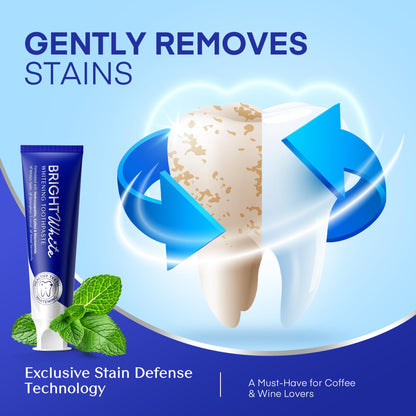 PearlSmile Nano-Hydroxyapatite Niacinamide Whitening Toothpaste – Fluoride-Free, 4.2oz Pack of 3