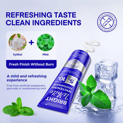 PearlSmile Niacinamide Hydroxyapatite Toothpaste – 10% nHAp, 5% Niacinamide, Fluoride-Free