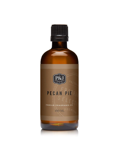 P&J Trading Pecan Pie Scented Oil 100ml – Fragrance Oil for Candle Making, Soap & Diffusers