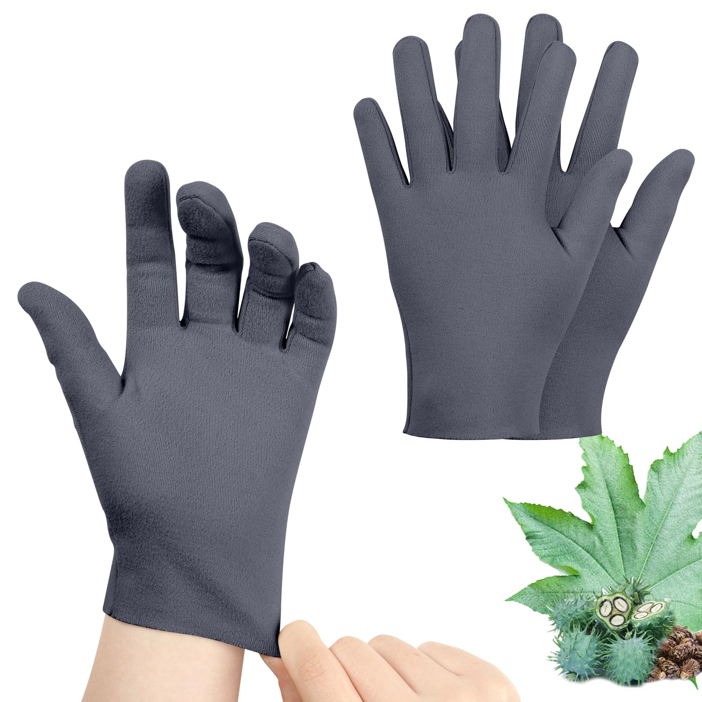 Pedobi 2 Pcs Castor Oil Pack Wraps for Hands – Wrist Arthritis & Carpal Tunnel (Oil Not Included)