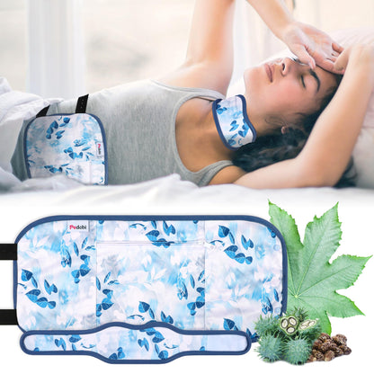 Pedobi Castor Oil Pack Wrap – Organic Cotton 2 Pcs | Liver Detox & Gift for Women