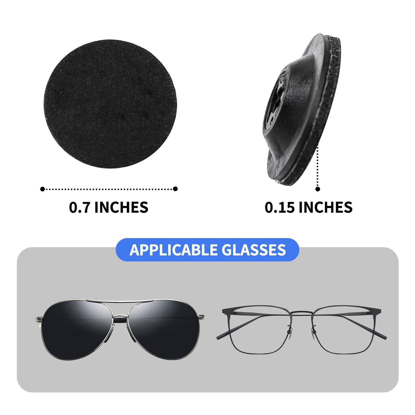 Eyeglass Cleaner Pads Replacement for Peeps CarbonKlean Eyeglass Cleaner - 10 Pcs