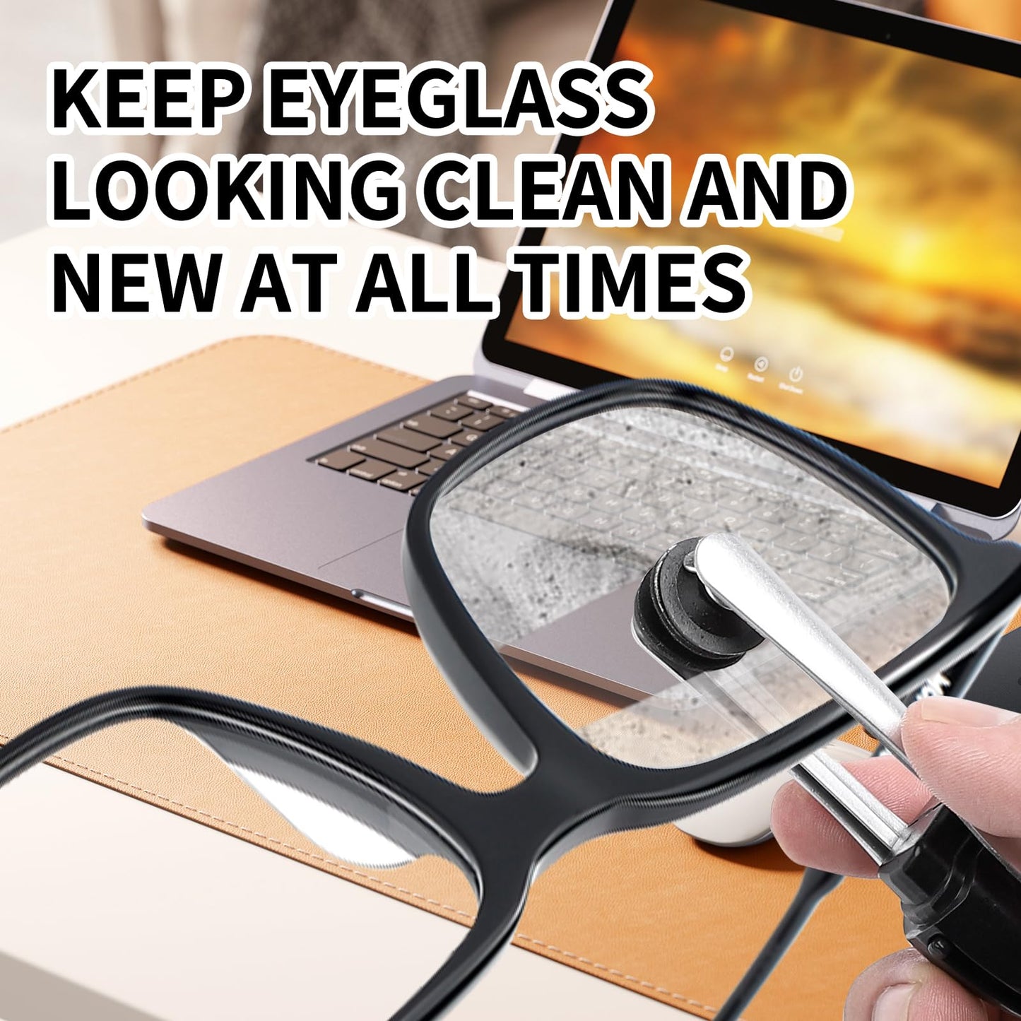 Eyeglass Cleaner Pads Replacement for Peeps CarbonKlean Eyeglass Cleaner - 10 Pcs