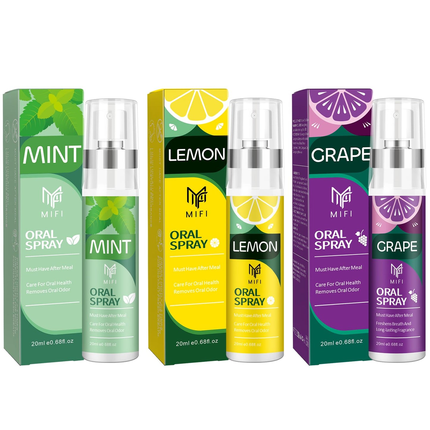 PEGO Oral Breath Spray Lemon 2-Pack – Fresh Breath for Adults