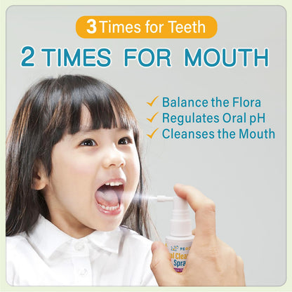 PEGO Kids Oral Spray – Fluoride Free Toddler Care (40ml×2, Grape)