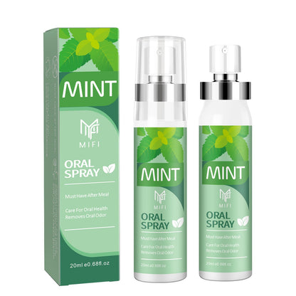 PEGO Adult Oral Freshness Spray – Mint Flavor 2-Pack | Sugar-Free, Dry Mouth