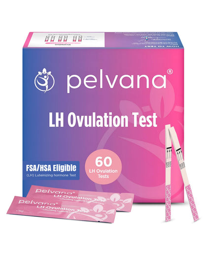 Pelvana 60 LH Ovulation Test Kit — FSA/HSA Eligible, Easy to Use