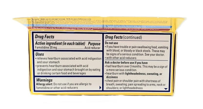 Pepcid AC Maximum Strength - Pack of 2 Boxes (150 Tablets) | Fast Heartburn Relief