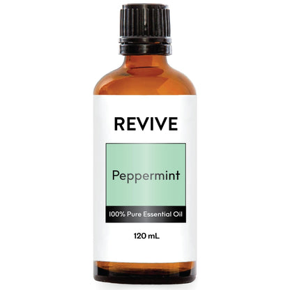 Peppermint Essential Oil 120mL by Revive – 100% Pure Therapeutic Grade